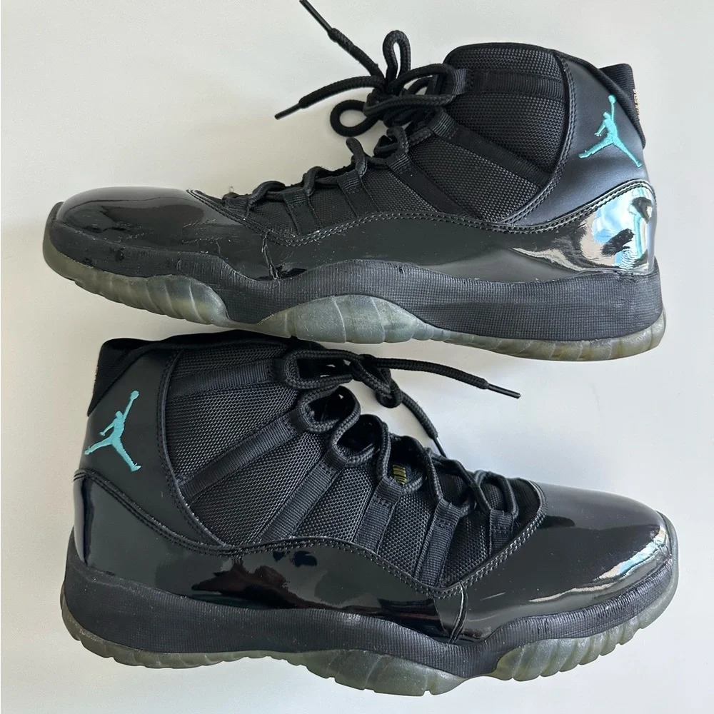 Air Jordan 11 Retro Gamma Blue Men’s snickers Size 12 Black
